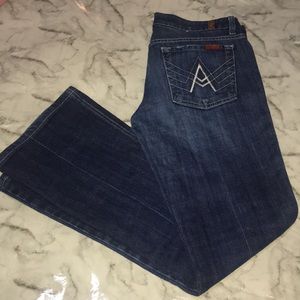 7 for all Mankind A Pocket Bootcut Jeans